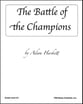 The Battle of the Champions Concert Band sheet music cover